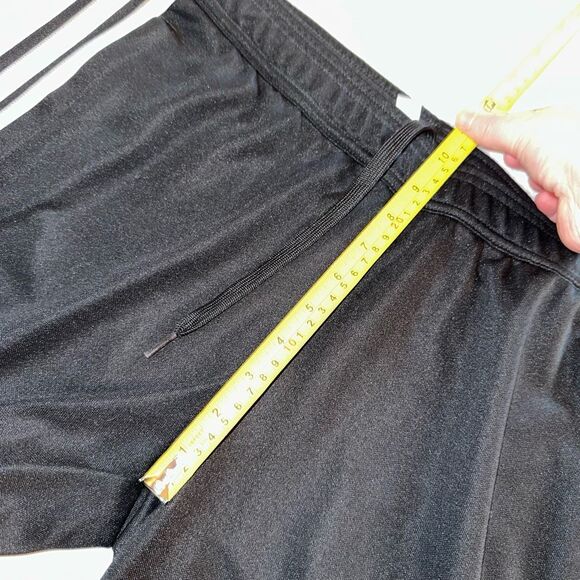 Adidas Women’s Black White Stripe Jogger Track Pants Large EUC - Picture 11 of 13